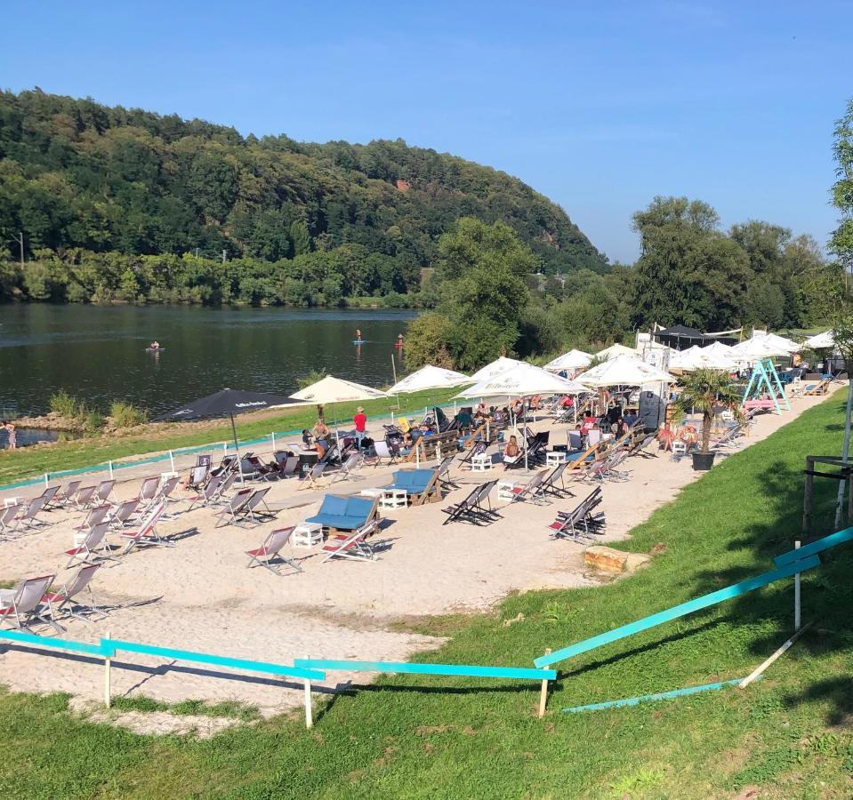 Wohnen Am Trierer Moselufer Lägenhet Exteriör bild